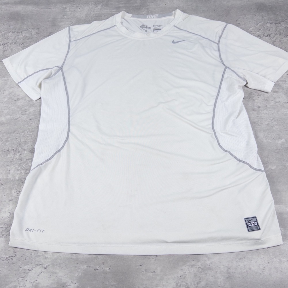 y2k nike pro combat shirt fitted athletic mens xl
